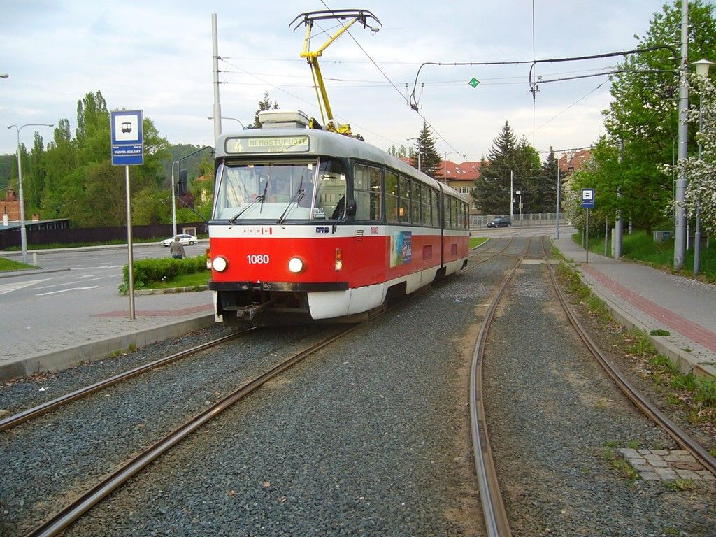 1080 v Medlnkch,tuto tramvaj jsem nazval Bouchalka z dvodu toho,e byla slyet na 100m.