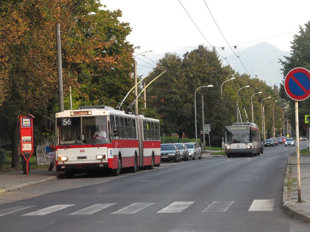 Cedule na lince a za n nemocn 22Tr s opanou orientac.