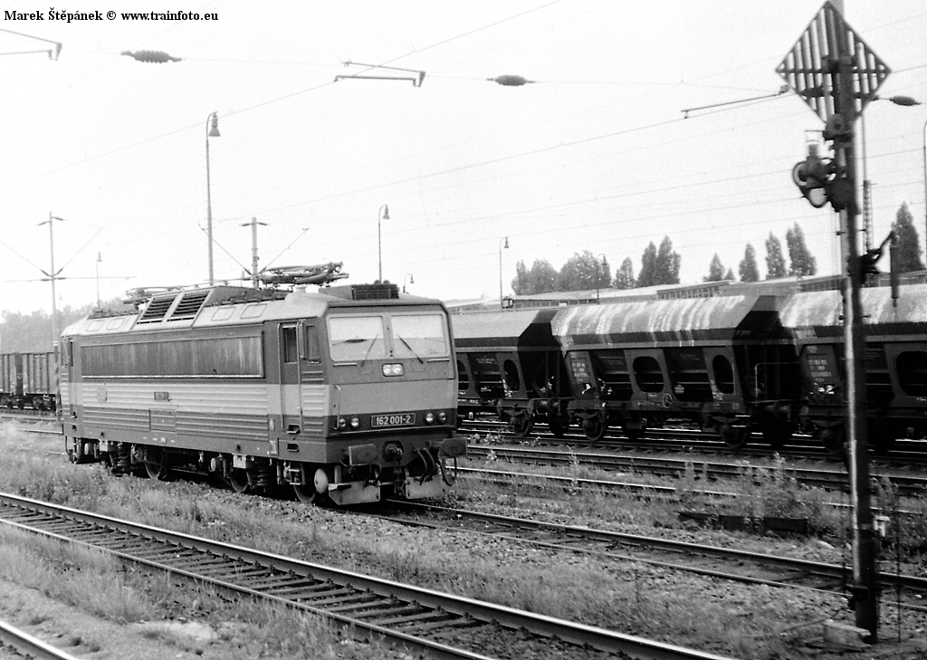 162.001-2, Ostrava hl.n., jaro 1993
