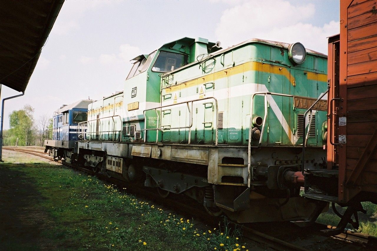 714.002 a 720.058 v rakovnickm depu 25.4.2007