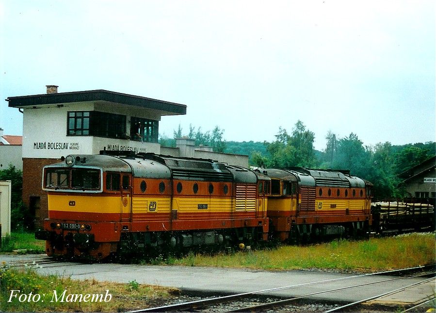 753 090+396 - 24.6.2000 Mlad Boleslav