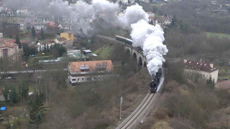 2014 12 07 - Parn lokomotiva 35 1097-1 - Druh viadukt na Praskm semmeringu