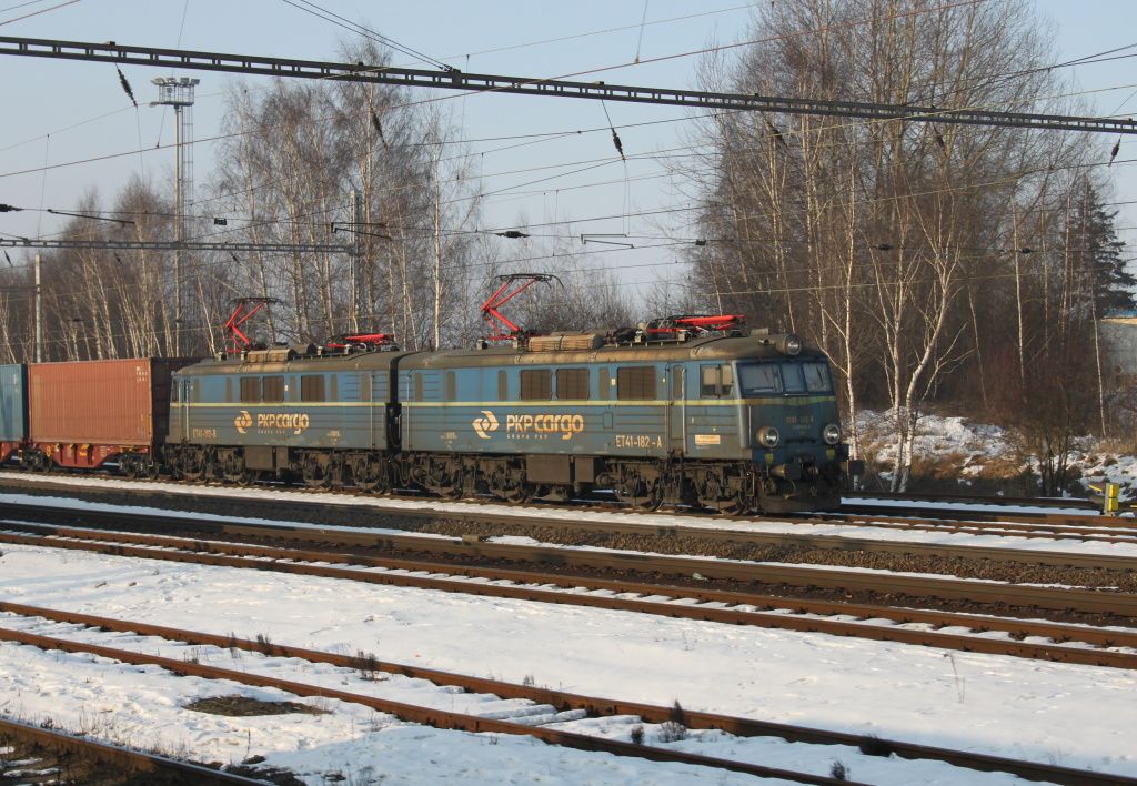 PKP ET41 182 v Hranicch na Morav