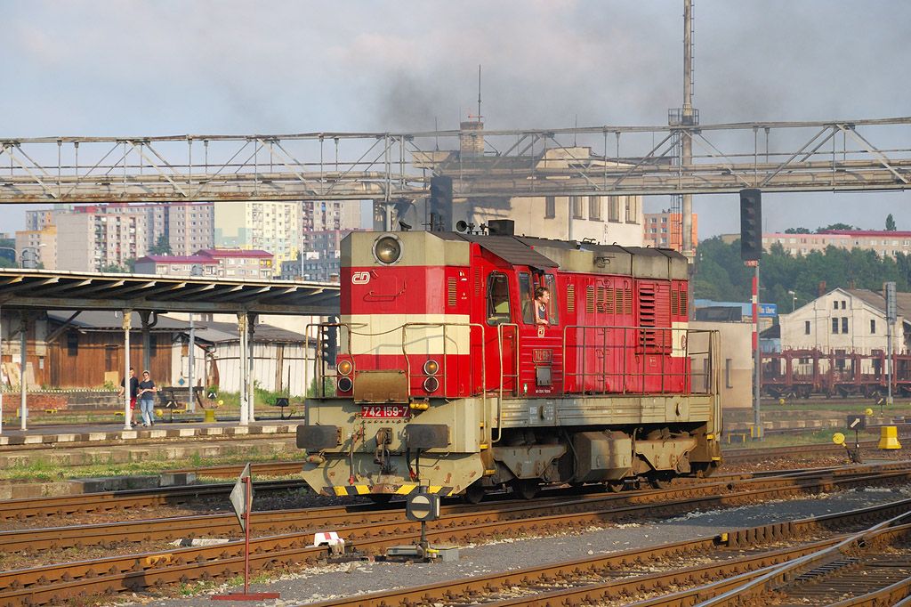 742 159-7, zloha a posun v Liberci, 6.5.2011