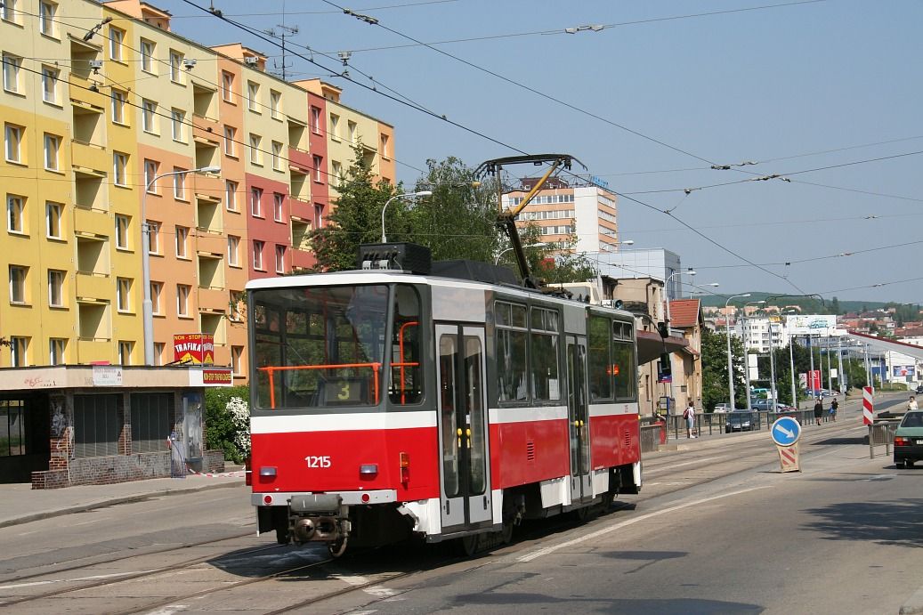 Tm jako bn provozn situace psob T6 pijdjc k zastvce Tylova. Foto: R. Vysok