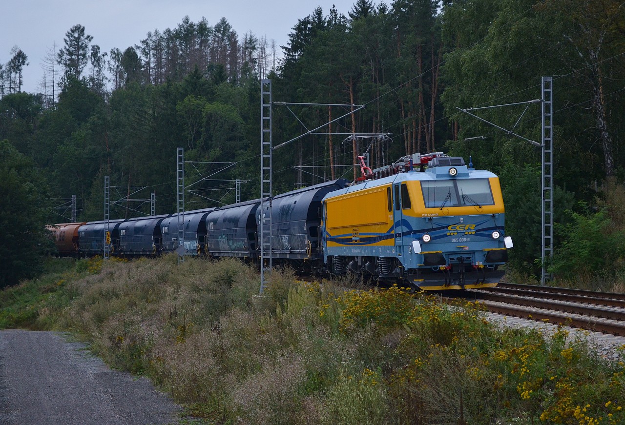 365.006 CER Okrouhlice - Havlkv Brod 20.8.2019