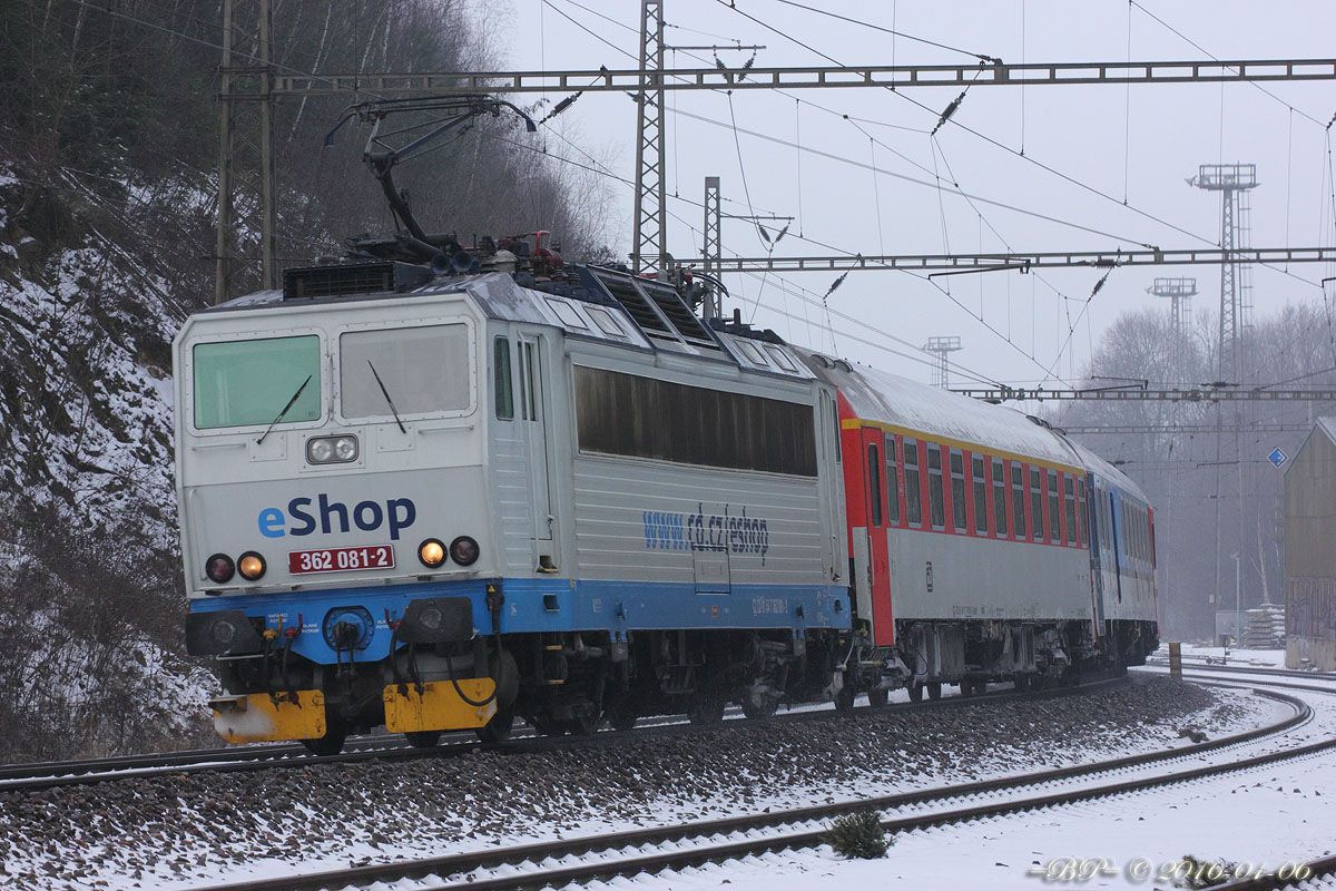 362 081-2 - Hlubok nad Vltavou Zmost - R 646