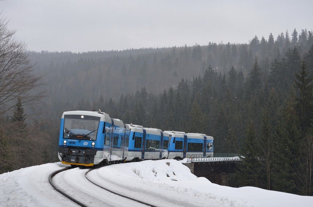 Trojtdler coby Sv opout v sobotu 21. 2. Jizersk most. V ele 840.014