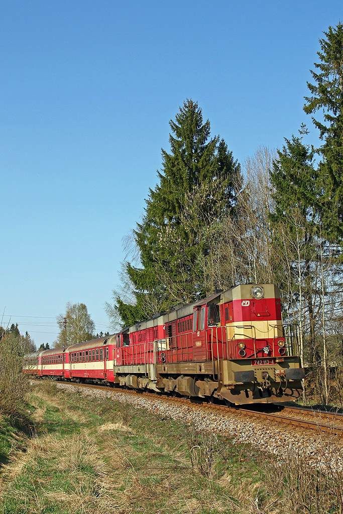 742.113+742043, R 1181 Doubrava, 12.4.2009, drec nad Doubravou