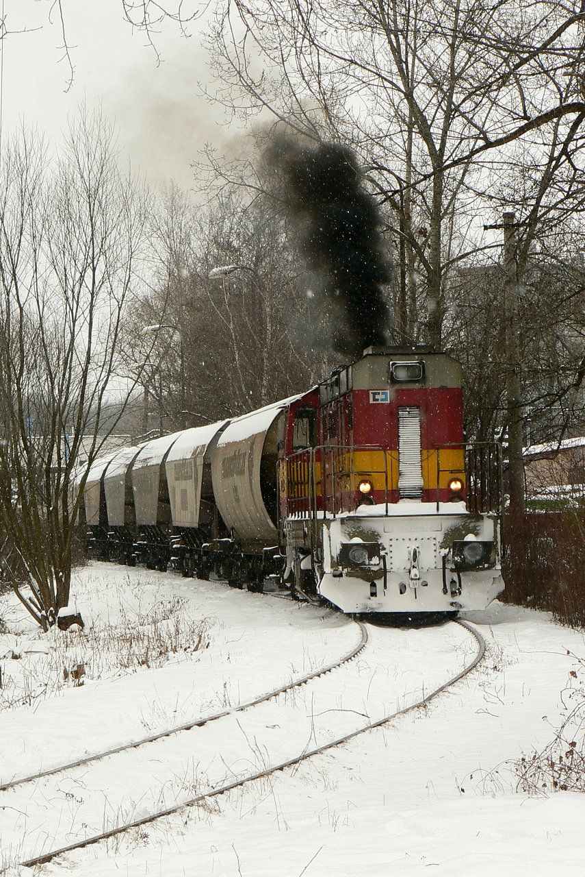 742.102+ vozy s kukuic , Vleka Lukrom Valask Mezi , 15.2.2009