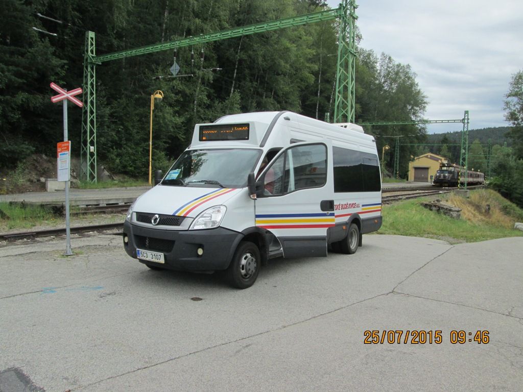 5C3 3107 DBus Lipno st- Lipno lanovka