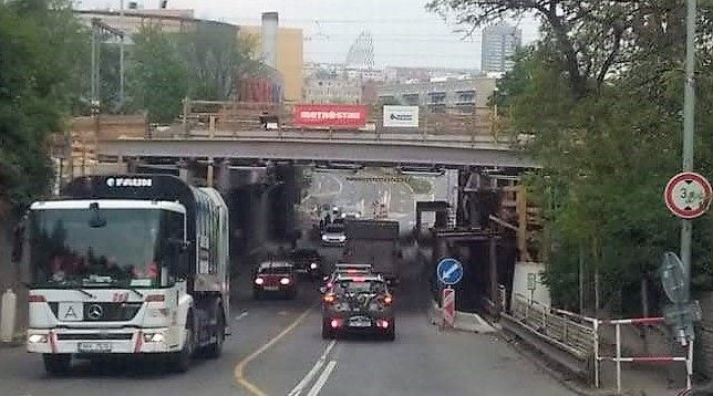 Most Slvia s usazenmi jinmi nosnky 1.5.2019