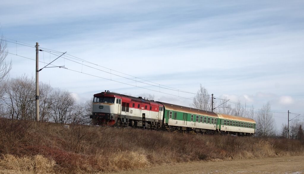 a odpoledn R 1251 s 749146, Hrdjovice-za vhybnou