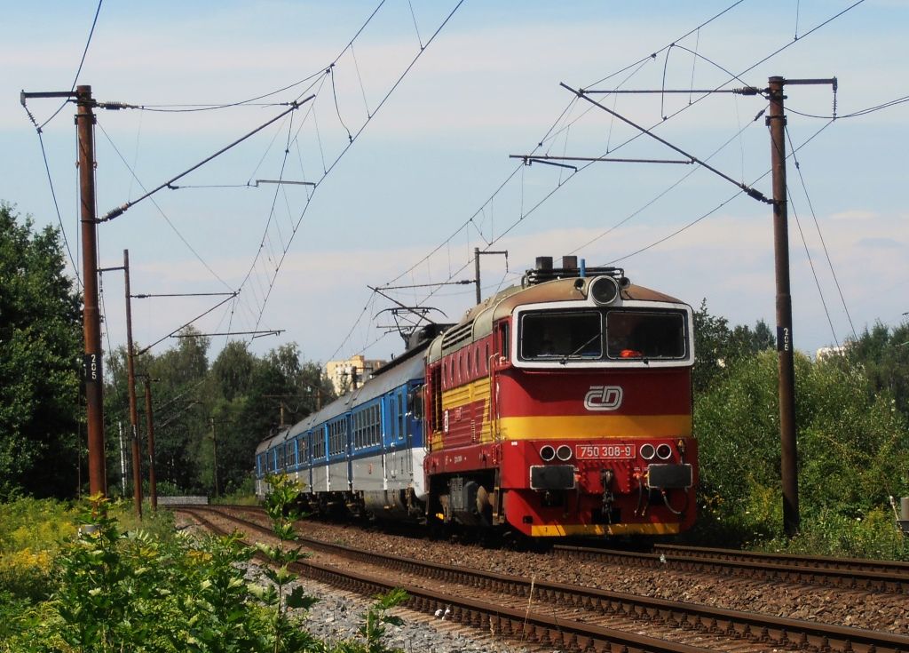 Lokomotiva 750.308, Havov, lto 2012