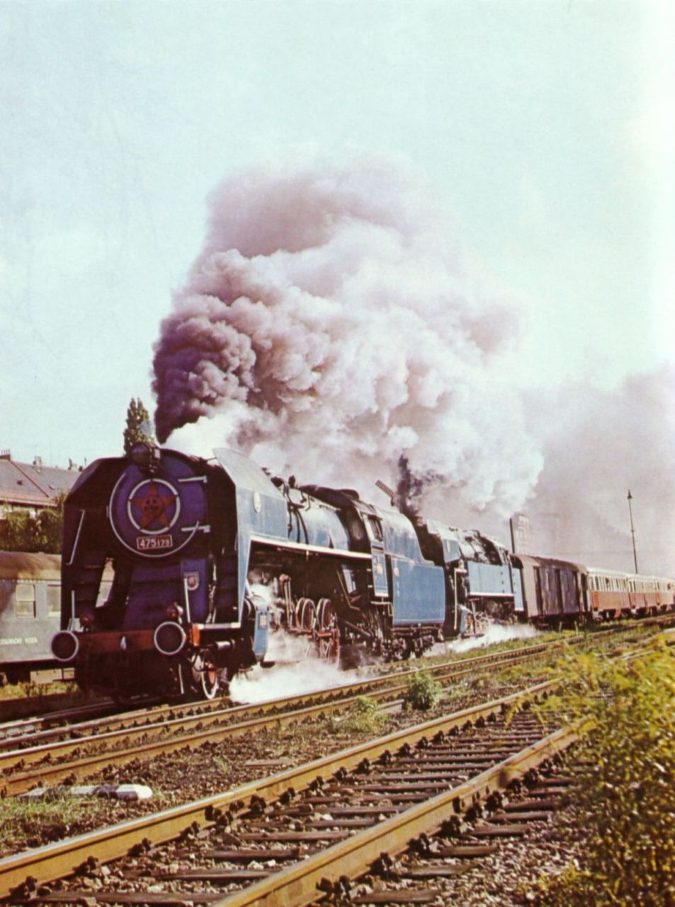 modr 475.179 vystava lokomotiv, Liberec (1980)