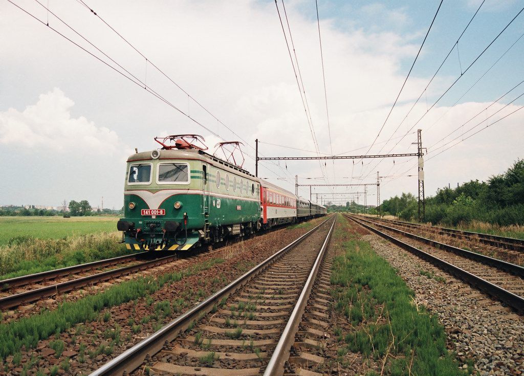141.001, vhybna Dluhonice, Imperial Majestic Train, 9.6.2007
