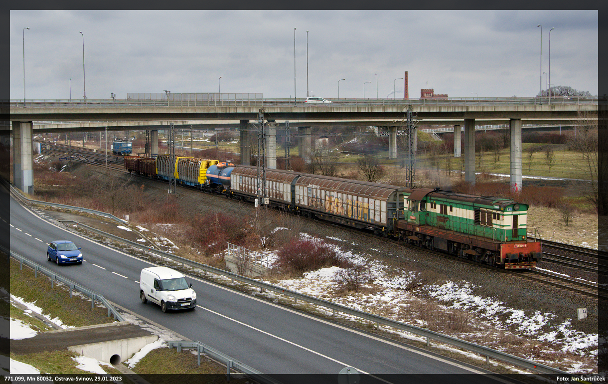 771.099, Mn 80032, Ostrava-Svinov, 29.1.2023