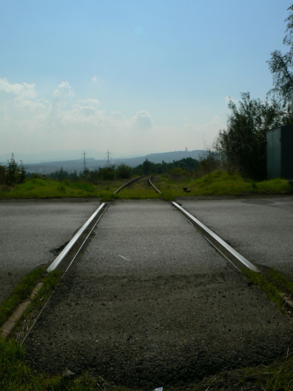 z pejezdu je pkn vhled na Teplice