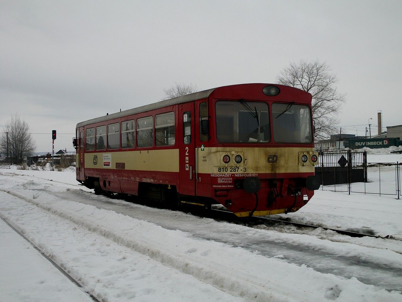 810.287 po pjezdu v Os 17708 v Kralovicch, 7.1.2011