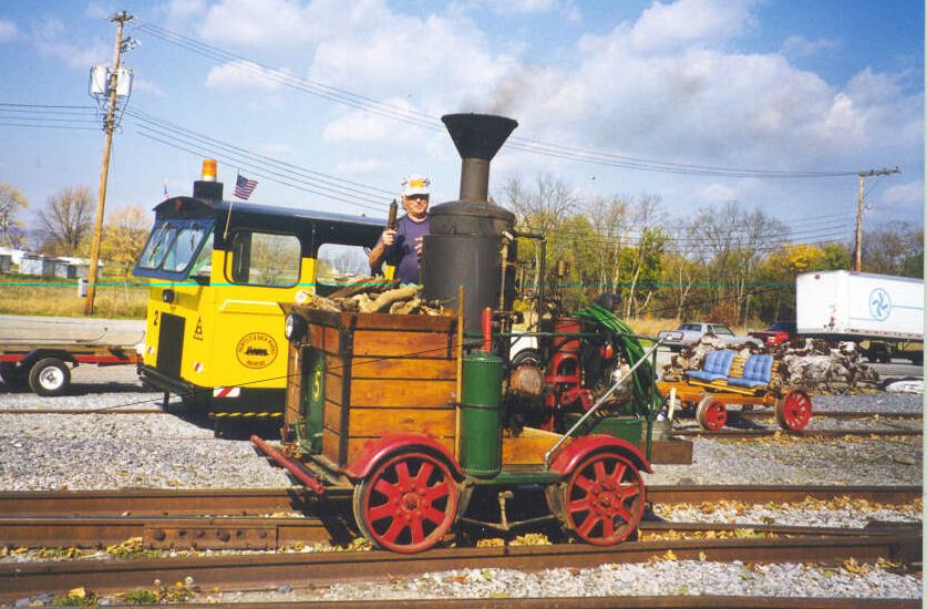 USA Jimmy and David enjoy their old steam driven speeder #5 steamspeed2