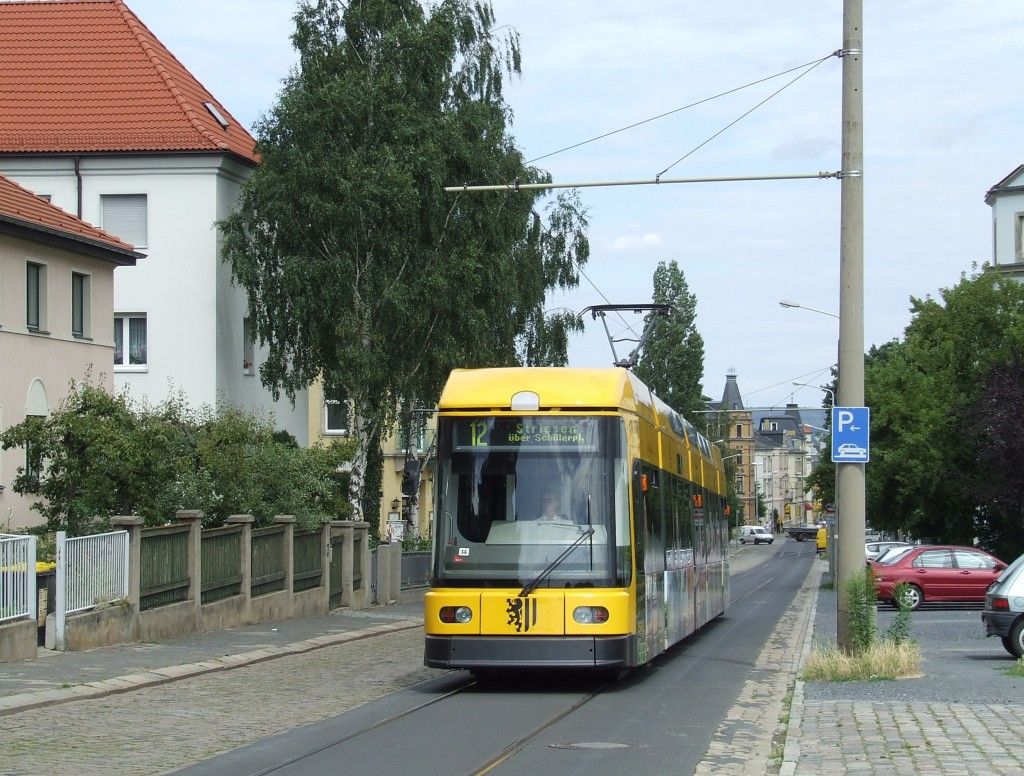 2545 mezi zastvkou G.-Keller-Strasse a konenou Leutewitz