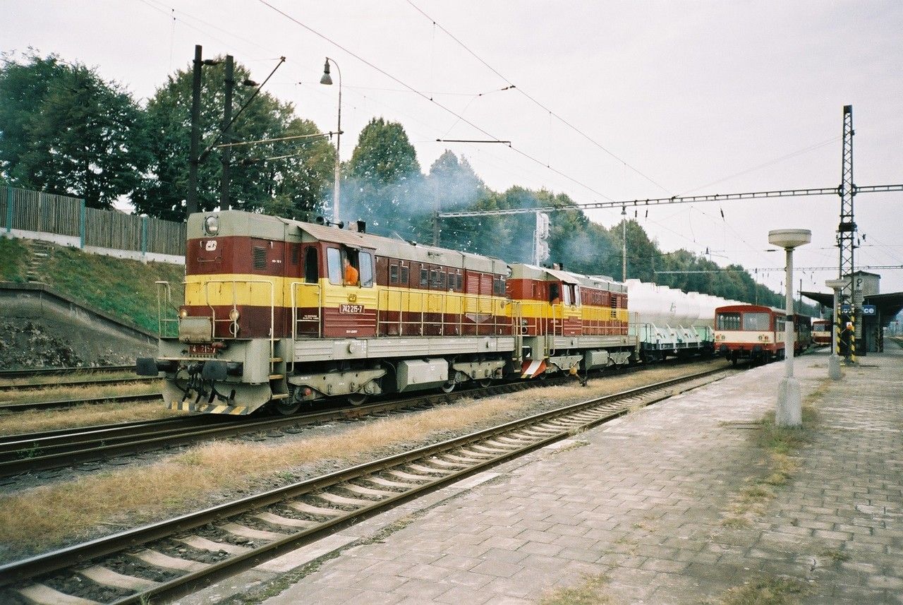 742.215+071 po pjezdu v st. Lovosice, 28.9.2003