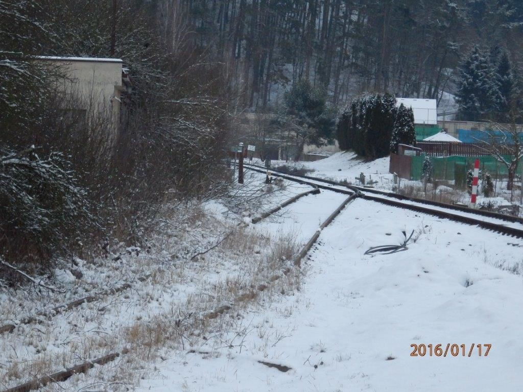 Odboka z trat Zru nad Szavou - Kcov, km 11,583 vh.. S1