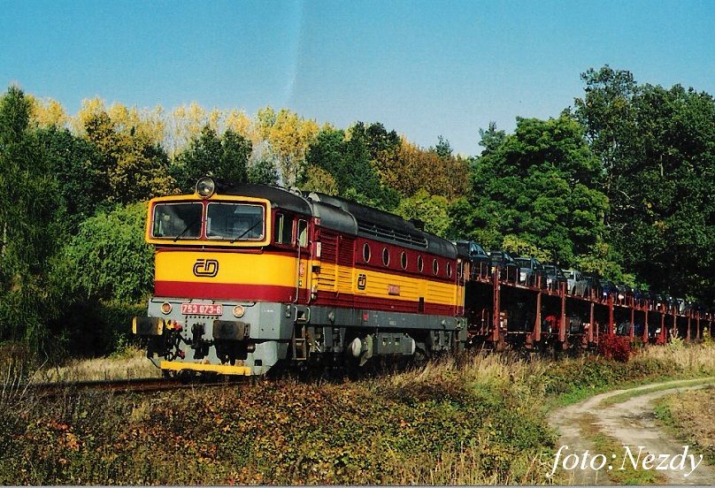 753 073 - 13.10.2003 Bechov - odklon po trati 064