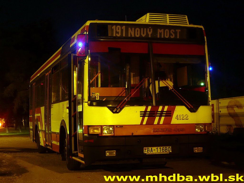 #4122 na linke 191 na konenej ST Rusovce (30.9.2008)