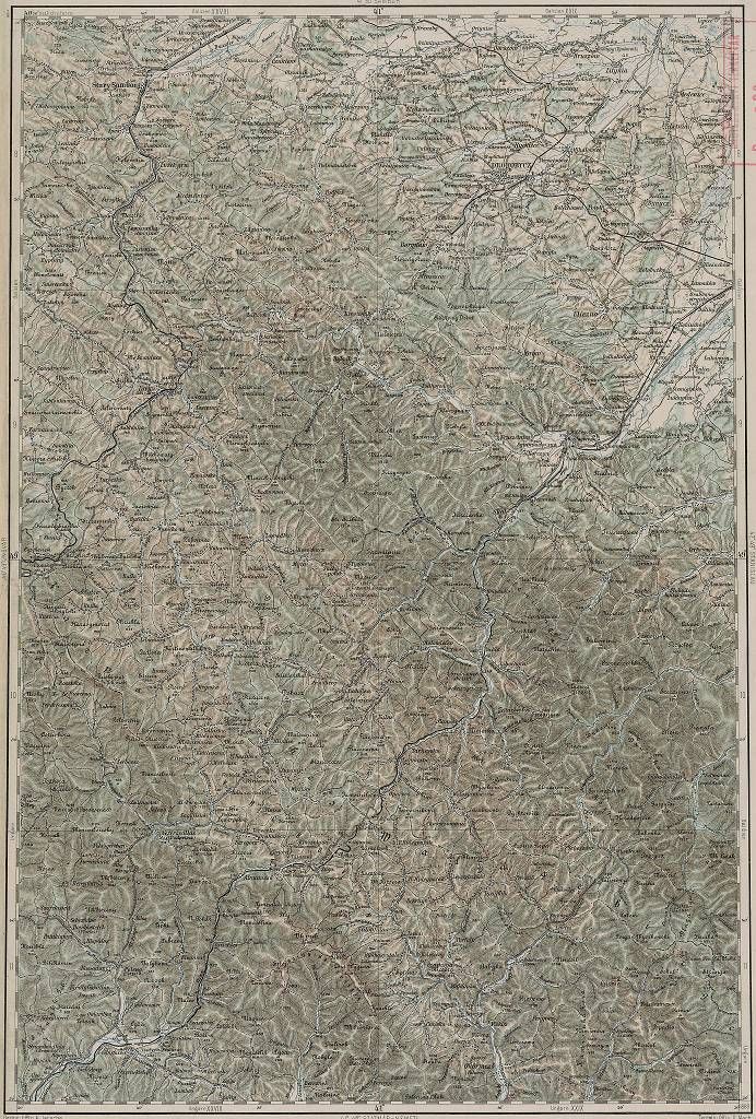 mapa z roku 1910