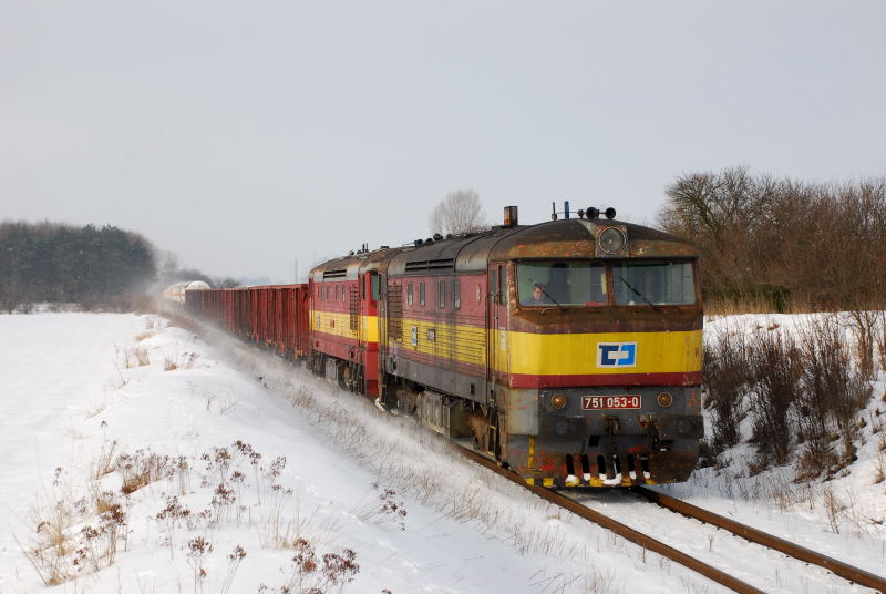 751.053 + 239, Pn z Kralup, Neteba, 13. 2. 2010