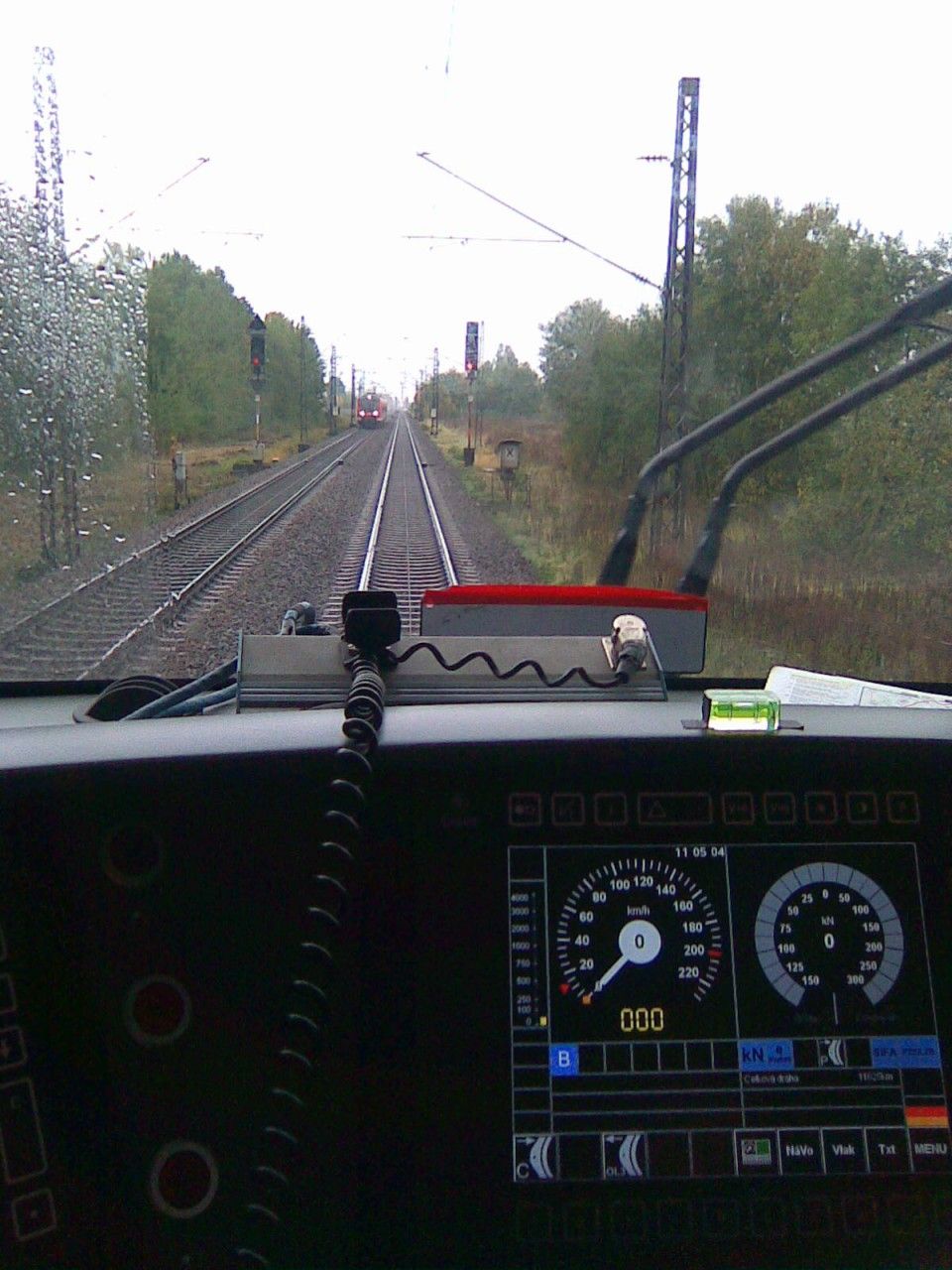 Po automatickm zastaven z 200 km/h u vjezdu do Gablingenu