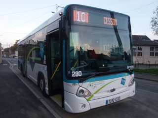 HeuliezBus GX 127 C from Saint-Brieuc (Francii)