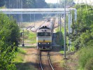 Zpodn Os 4813 v ele s lok. 754.018 odjd ze st. Teb, 4. 9. 2014