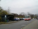 SOR B10,5 1S0 1969 na kone�nou zast�vku Nemocnice, kde ho ji� o�ek�vaj� cestuj�c�. 27.10.2008