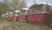 Zakonzervovan Preovsk trolejbusy koda 9 Tr v roku 1989. Tr 