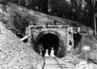 Tunel u tehdejší Německé Rybné 1906