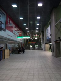 Interiér přestavované stanice Berri-UQAM (1966).