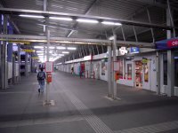 Provizorní nádraží Wien Südbahnhof (Ostbahn).