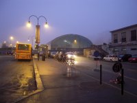 Přestavba nádraží Porta Susa.