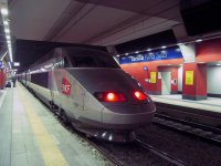 TGV na turínském nádraží Porta Susa.
