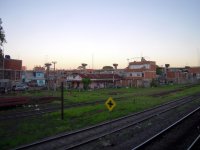 Pohled na slavnou Villa 31 v blzkosti stanice Retiro.