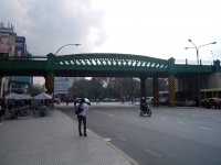 Historick most u stanice Palermo.