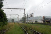 Stanice Cacica, kde končí veškerá (osobní) doprava od Dărmăneşti.