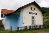 Konečná stanice druhé lokálky z Vamy, Fundul Moldovei.