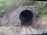 Osmdesátimetrový tunel El Álamo.