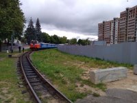 Minská dětská železnice.